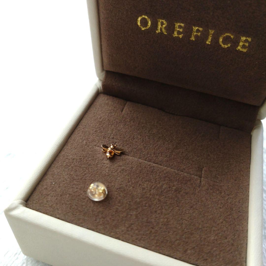 オレフィーチェ　ミツバチ　ピアス　片耳