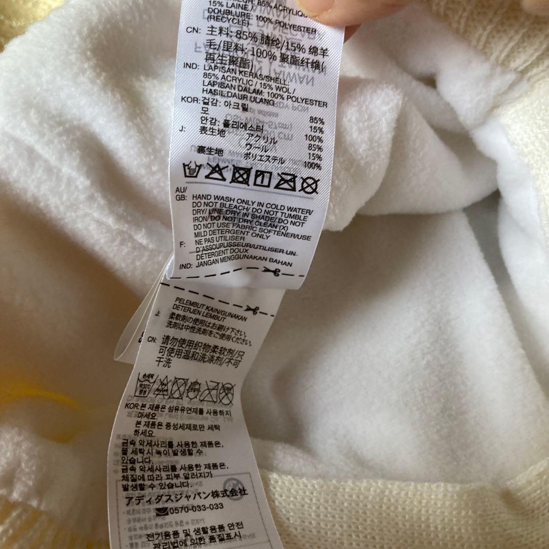 新品adidas アディダス　レディースセットアップ　セーター　スカート 帽子