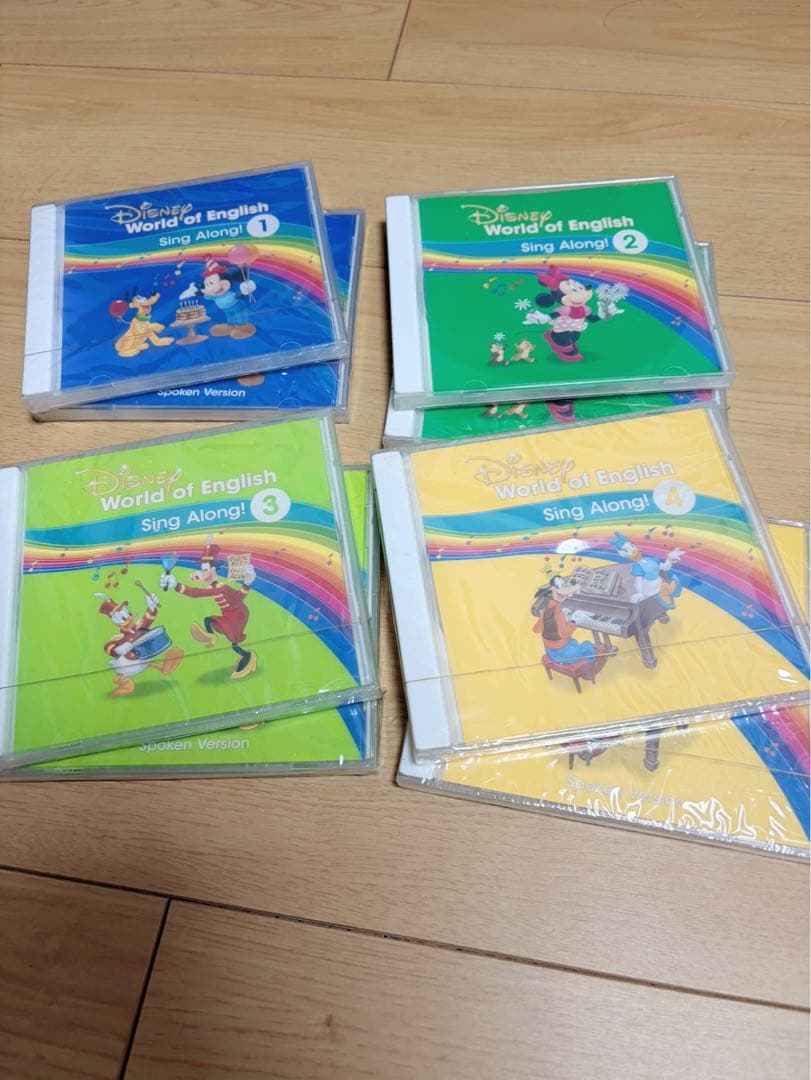 【最新版】ほぼ新品　ディズニーイングリッシュ　DWE Sing Along CD