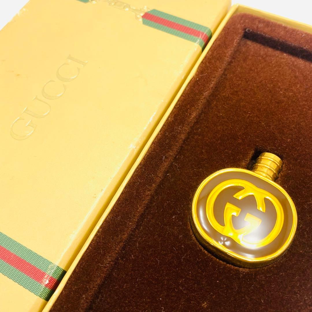 オールドグッチ アトマイザー 香水入れ ボトル ヴィンテージ 箱付き GUCCI