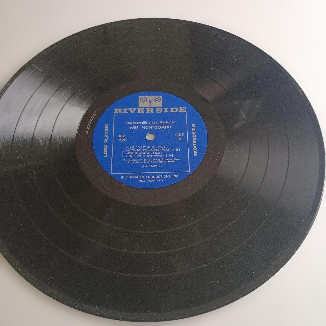 洋楽 WES MONTGOMERY INCREDIBLE JAZZ GUITAR