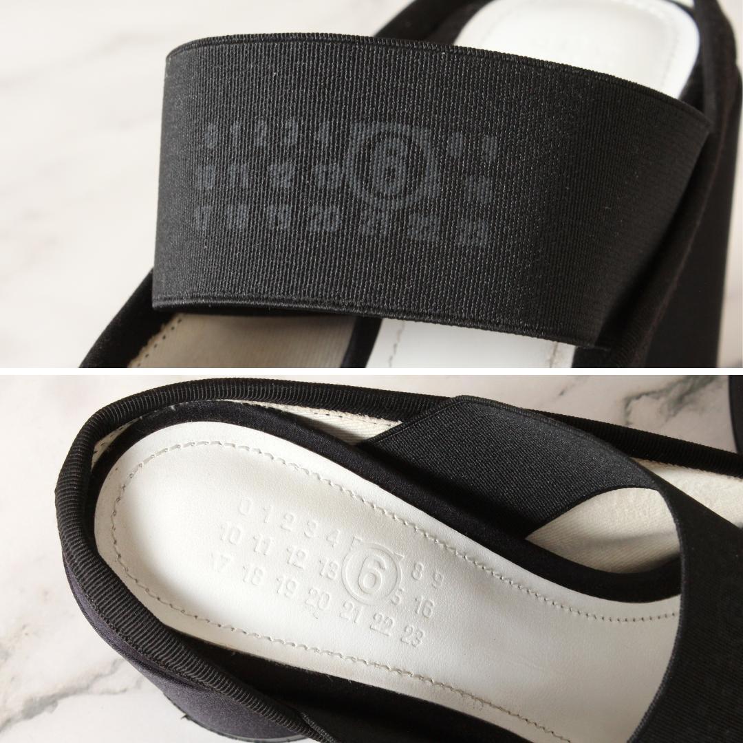 ✨極美品✨ MM6 メゾンマルジェラ バレエ デコルテサンダル 37（24cm）