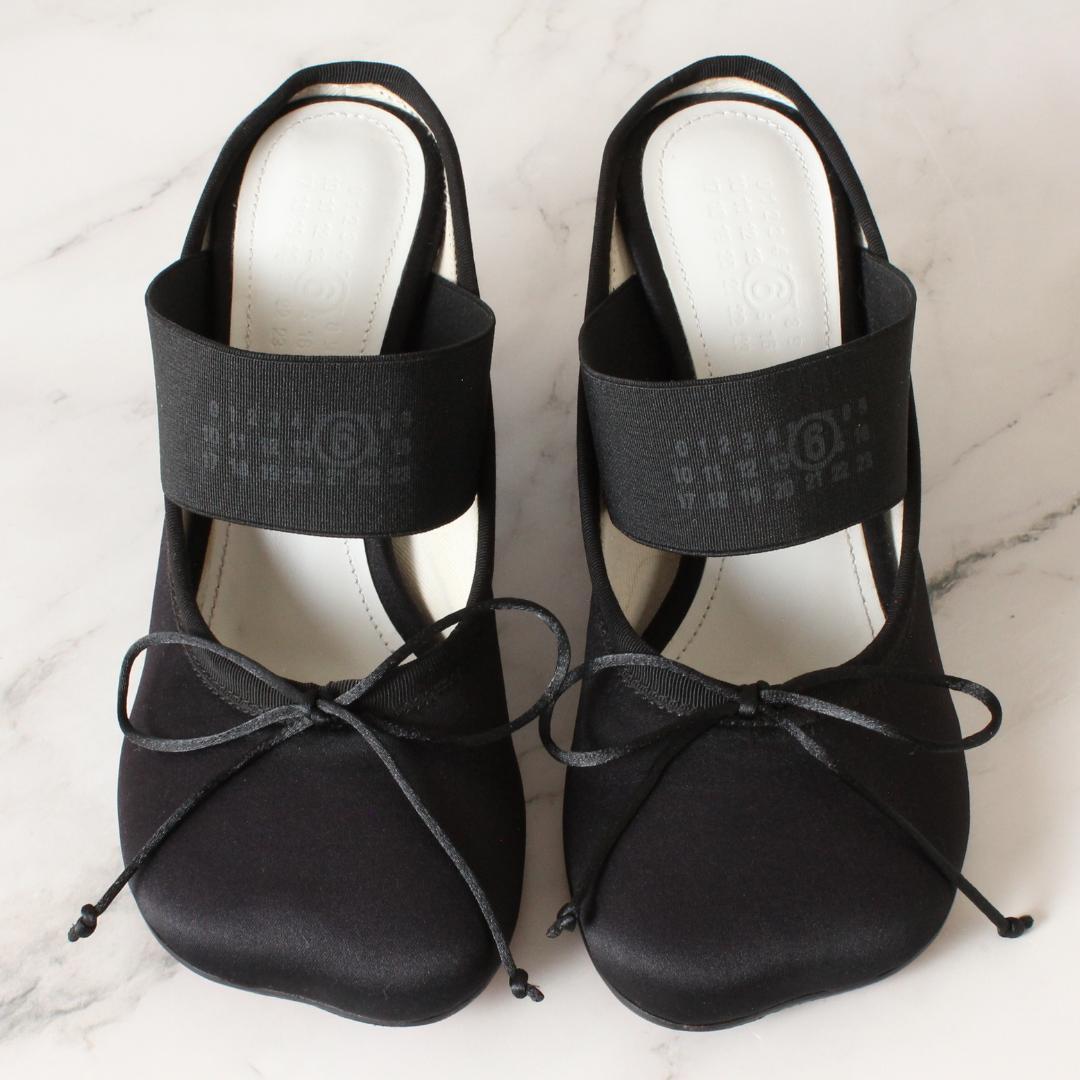 ✨極美品✨ MM6 メゾンマルジェラ バレエ デコルテサンダル 37（24cm）