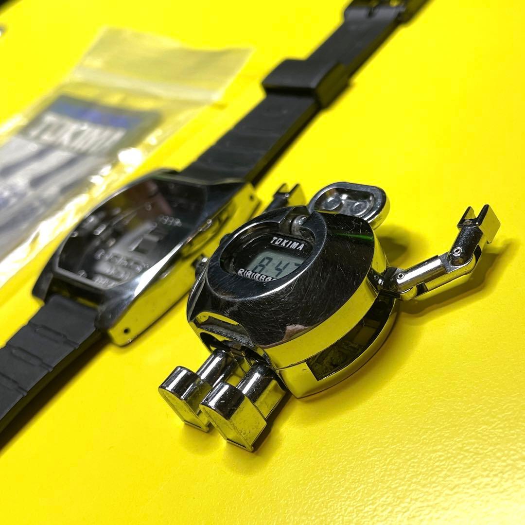 【激レア】80年代 BANDAI TOKIMA オリジナル ロボット時計