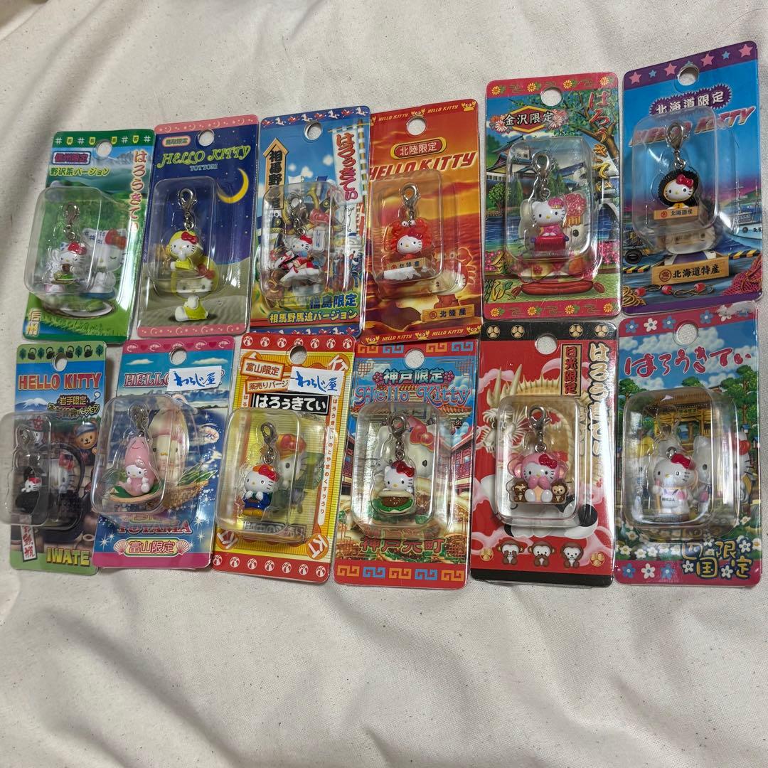 ご当地キティ ストラップ 等 51個まとめ売り