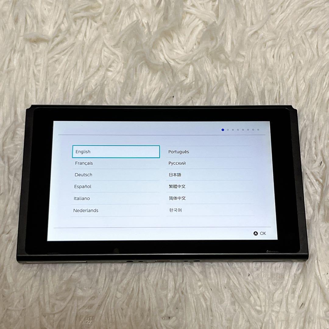 【美品】Nintendo Switch 本体 初期型 未対策機