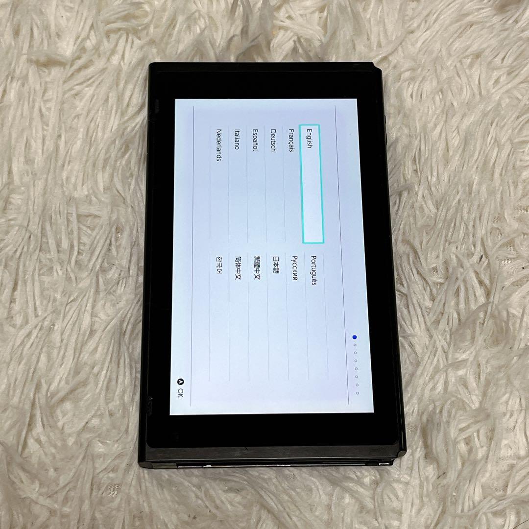 【美品】Nintendo Switch 本体 初期型 未対策機