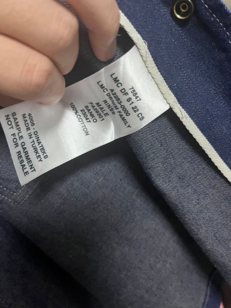 ジャケット・アウター LMC DF JACKETLMC DENIM FAMILY RINSE