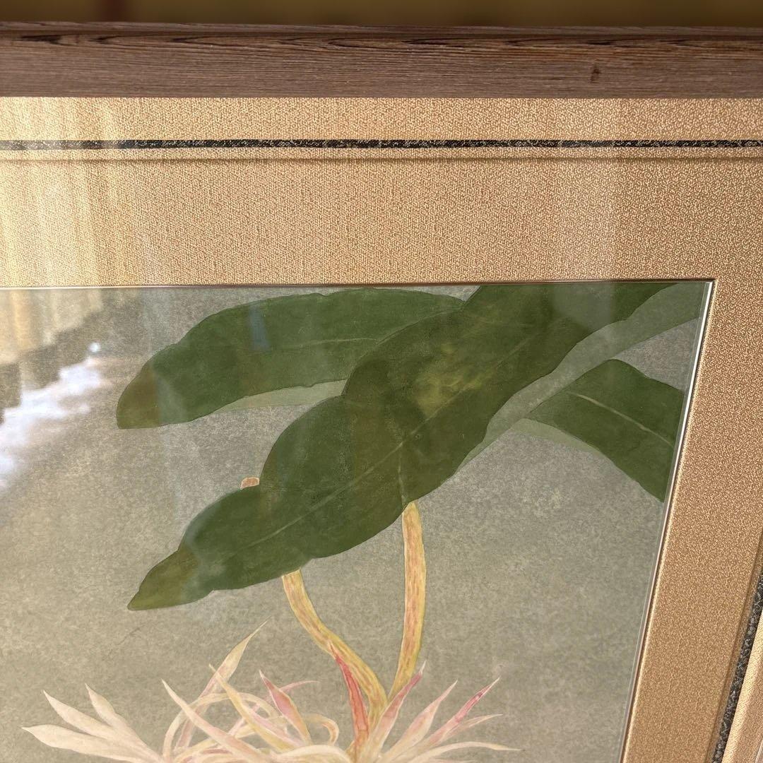 絵画　月下美人　　⚠️素人画