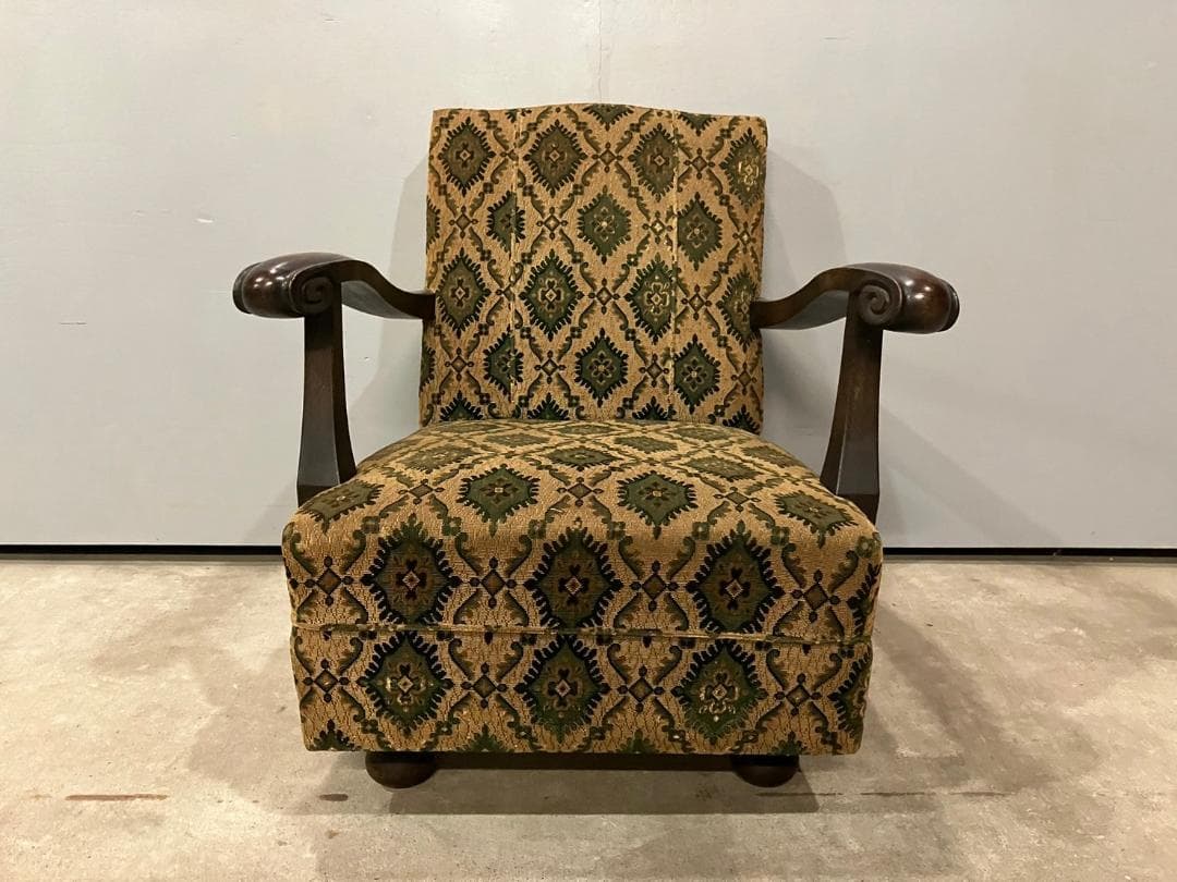 『KOBE FURNITURE』神戸洋家具 アームチェア 肘掛けチェア