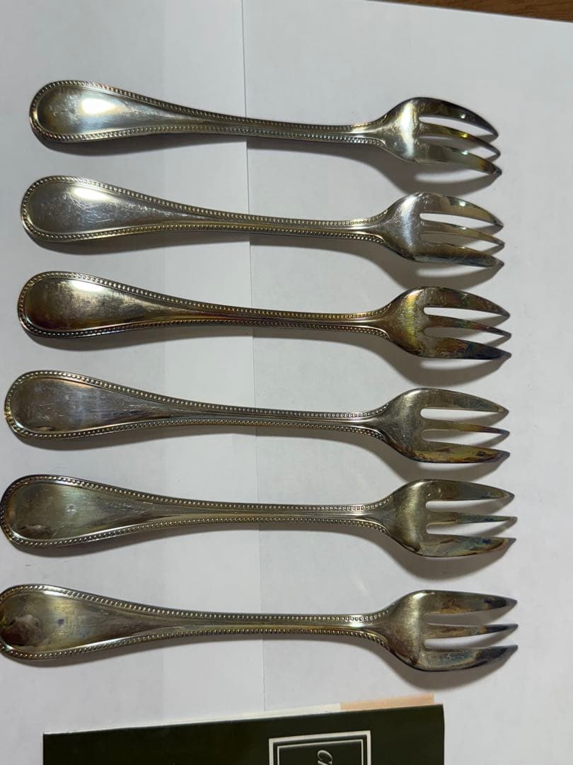 みかん 様の専用　Christofle　パール　スプーン ケーキフォーク