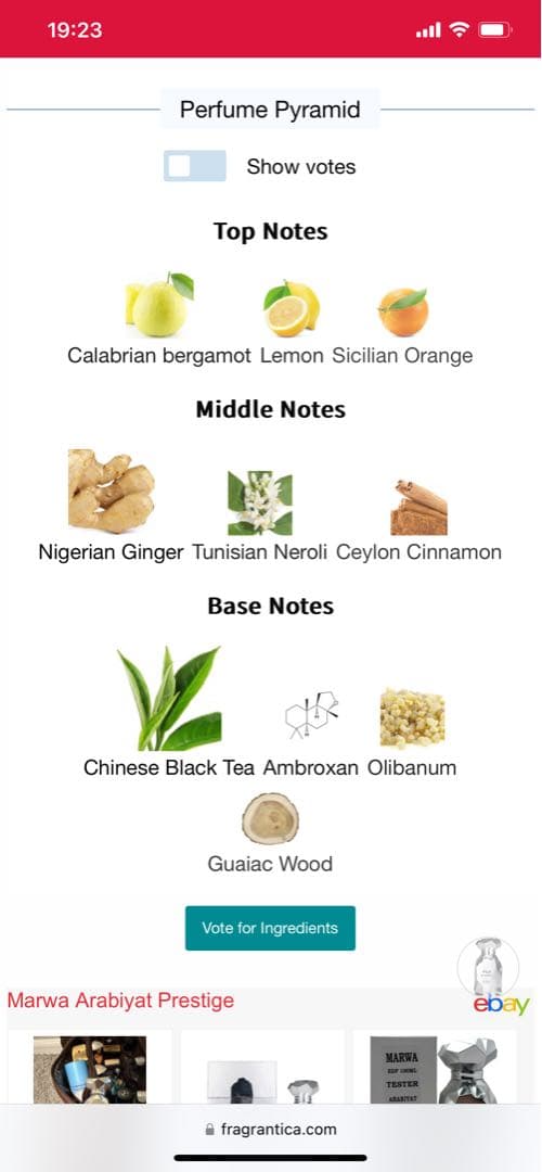 香水(男性用) Arabiyat Prestige Marwa