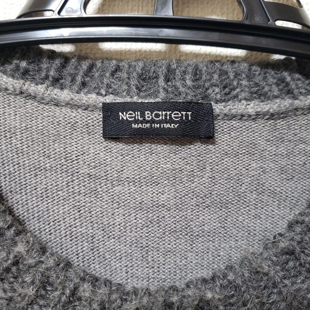 1523様】ミスディアナニールバレットアルパカ混切替ニットMISS DEANNA