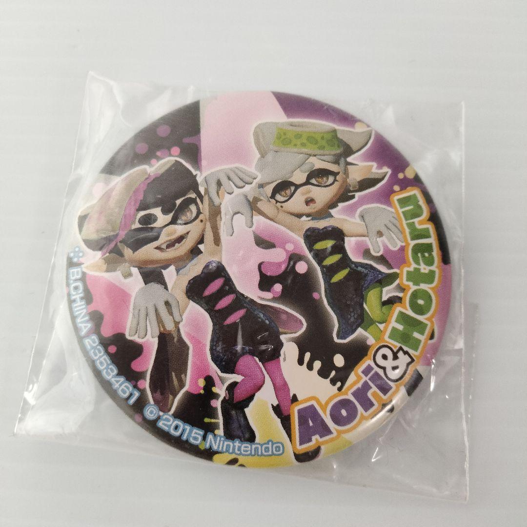 スプラトゥーン シオカラーズ ブロマイド缶バッジ 6枚セット　新品未開封