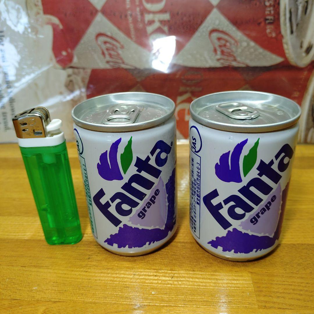 Fanta グレープ 135ml 2缶セット製造中止缶 在庫(手持最終品)95年