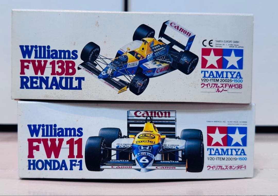 オ*ン様 【未組立】タミヤ　ウィリアムズ　2台セット　1/20