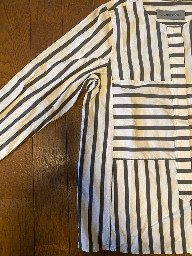 シクラス　アイコニックブラウス　secret closet コットンシルク