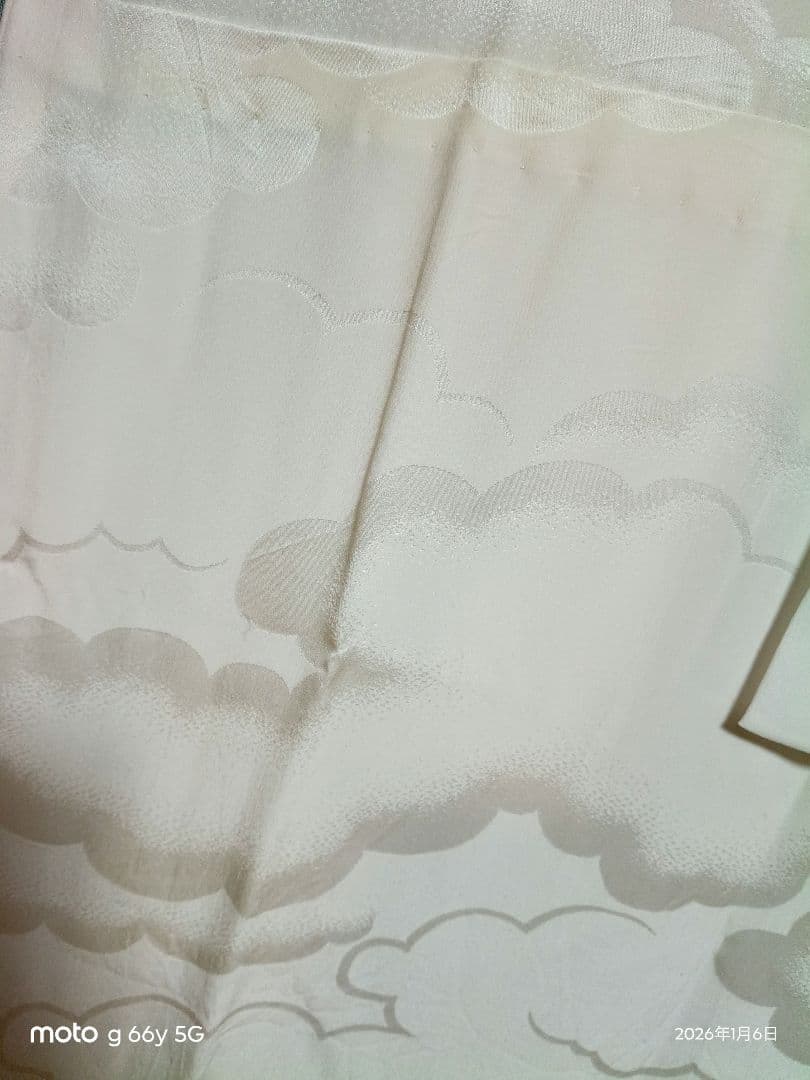 専用！振袖用長襦袢☆正絹☆絞り☆トールサイズ☆裄長め/裄70.5