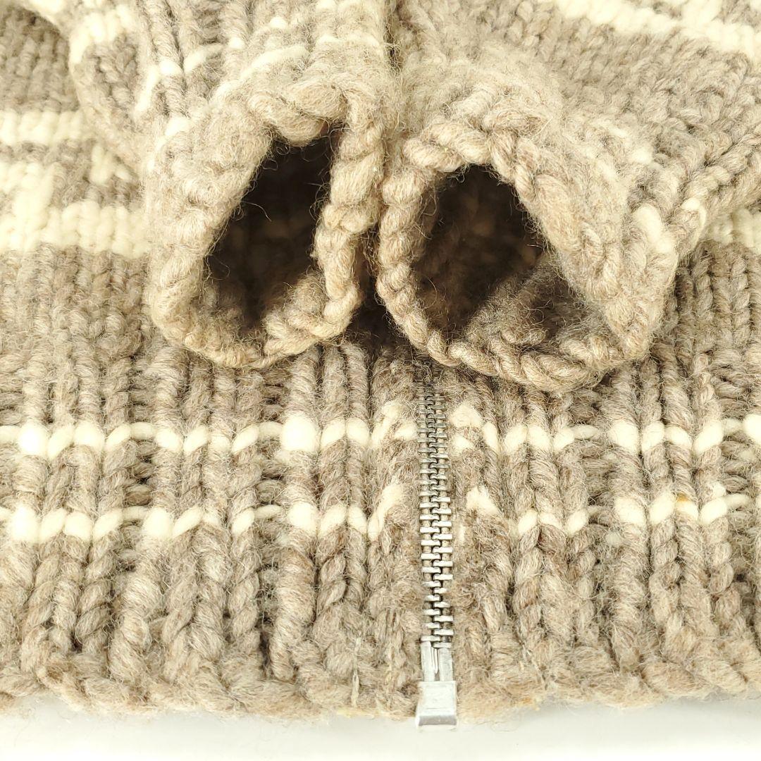 シリアルNo.◆COWICHAN INDIAN◆カナダ製カウチンセーター1129