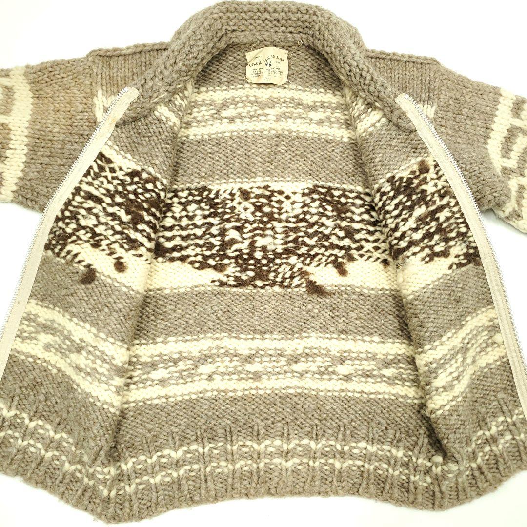 シリアルNo.◆COWICHAN INDIAN◆カナダ製カウチンセーター1129