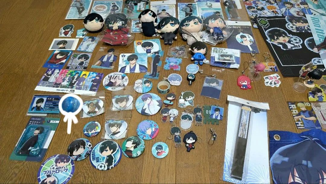値下げブルーロック糸師凛他キャラクターグッズ大量まとめ売り(新品・未開封あり)