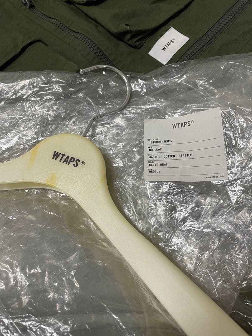 ジャケット・アウター 19SS WTAPS MODULAR JACKET COTTON RIPSTOP