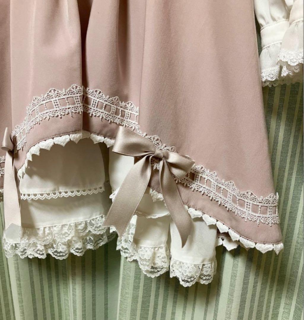 【LIZ LISAブラウス付】量産姫レースリボンJSK L