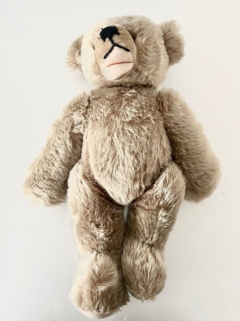 【Germany Vintage】ハーマン社　オープンマウスベア　ぬいぐるみ　大