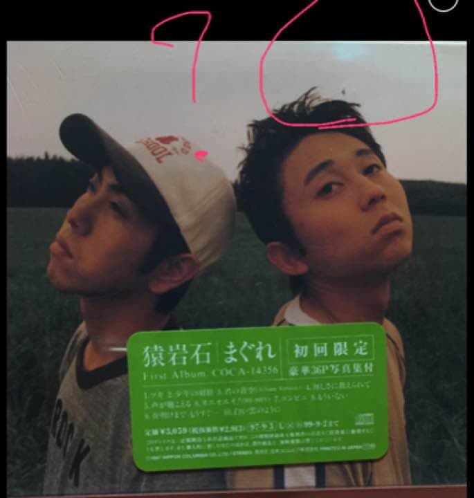 猿岩石/まぐれ    参考画像