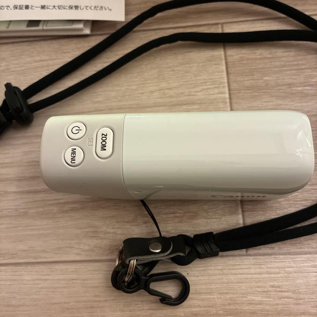 【美品】Canon PowerShot ZOOM ホワイト