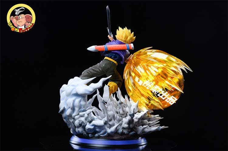 新品未開封『ドラコンボール』未来トランクス＊フリーザ　ガレージキット スタチュー