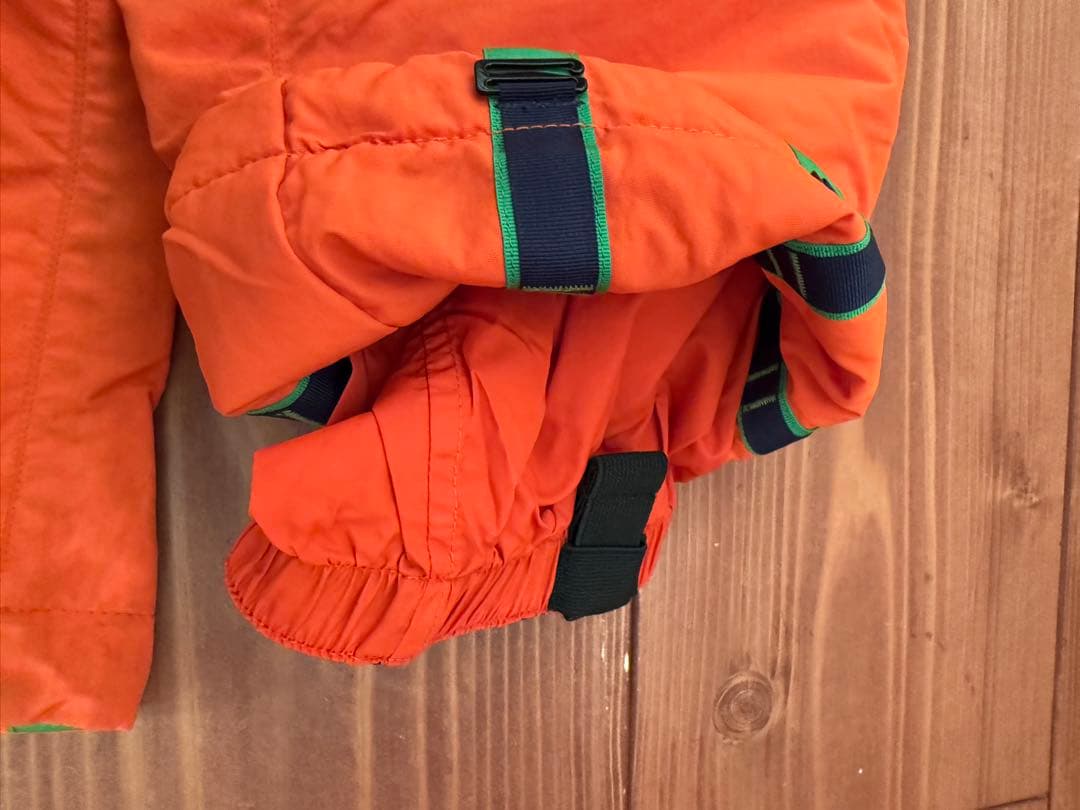 ゴーグル手袋付mont-bell 子ども用スキーウェア セット130モンベル