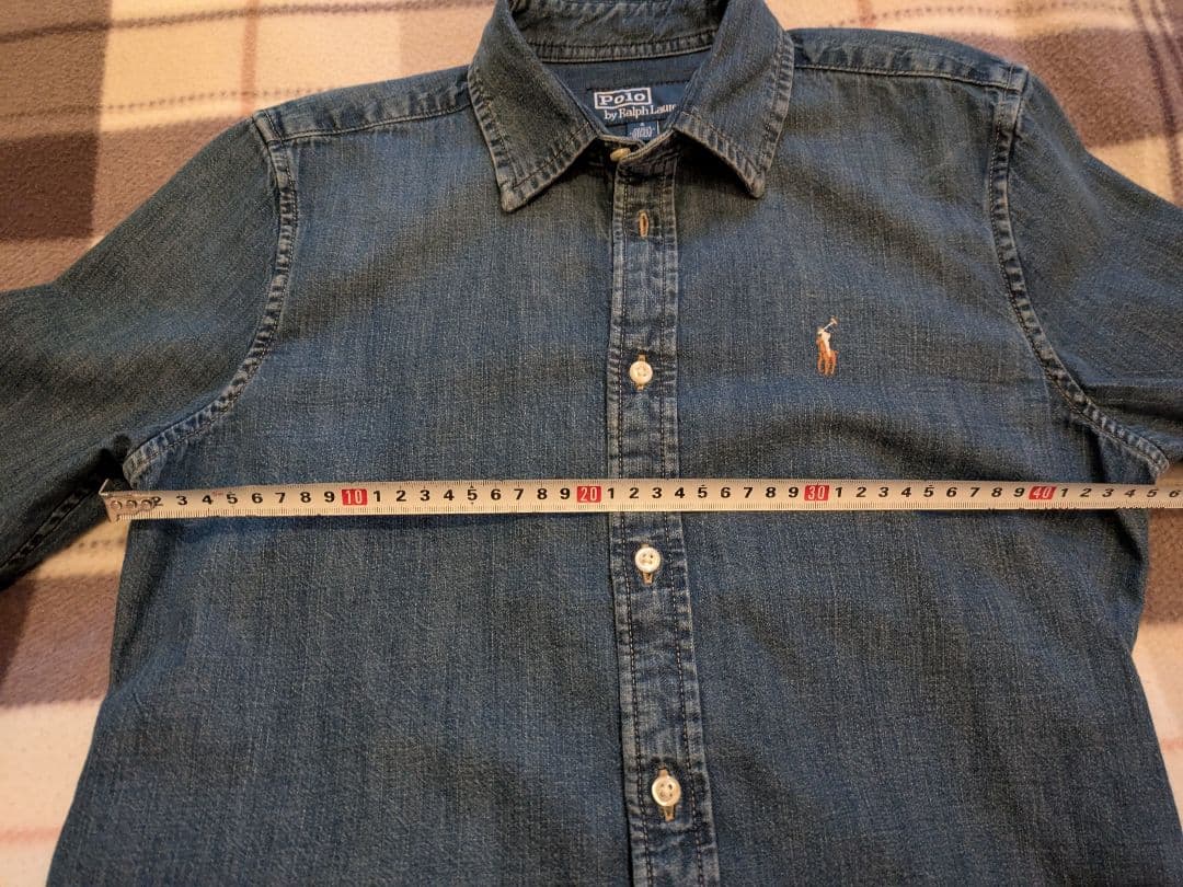 ポロラルフローレン スリムフィットデニムシャツ
