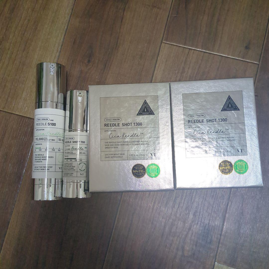 REEDLE SHOT 美容液4本セット 100×1，700×1，1300×2本
