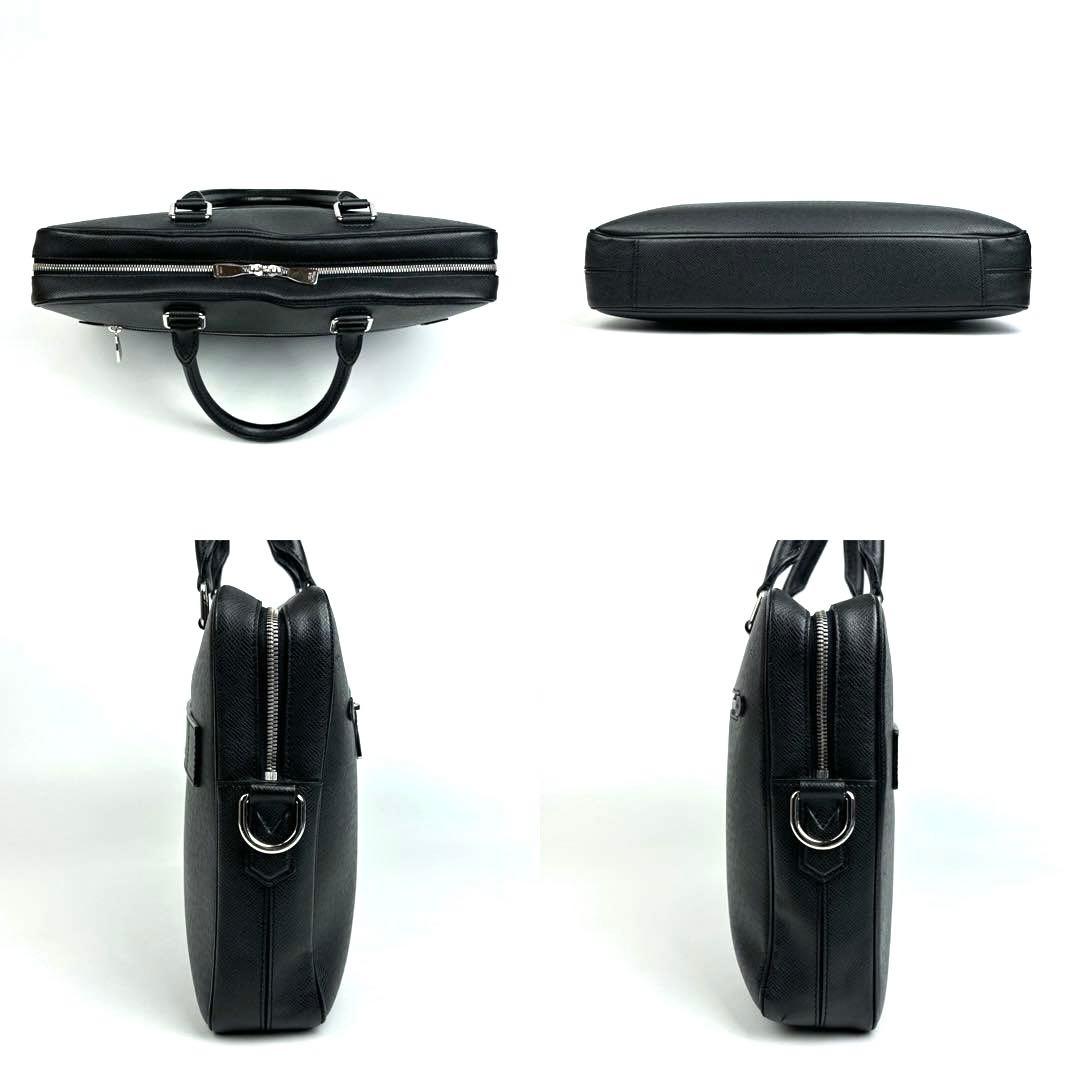 極美品 ルイヴィトン タイガ ポルトドキュマン MM NM M30643 レザー