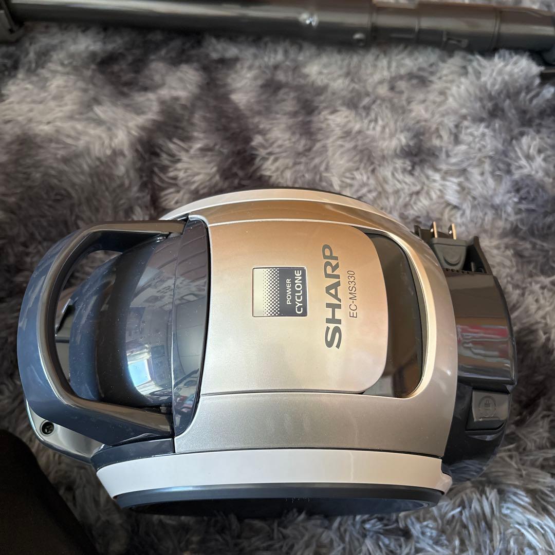 シャープサイクロン式キャニスター掃除機　ec-ms330