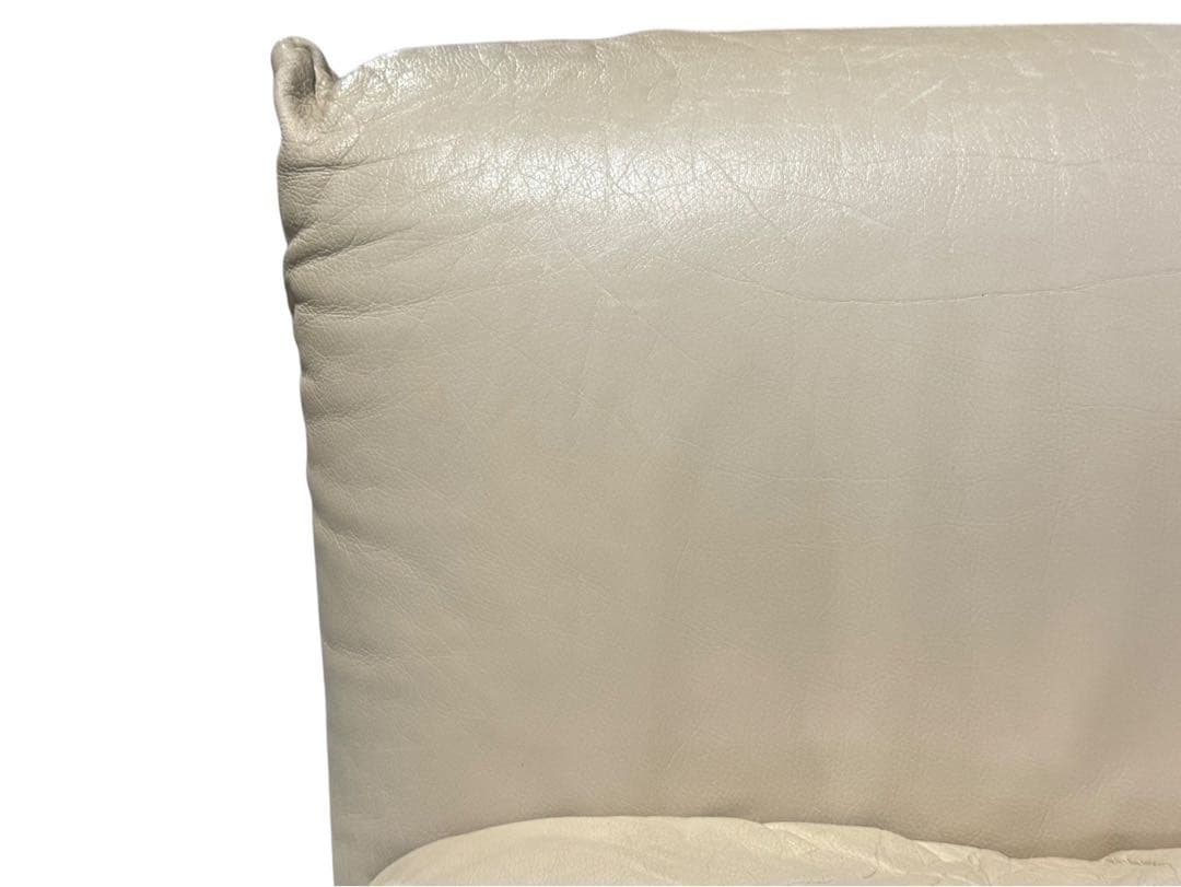 わたなべ◯②arflex アルフレックス マレンコ 本革 レザー 3人掛け