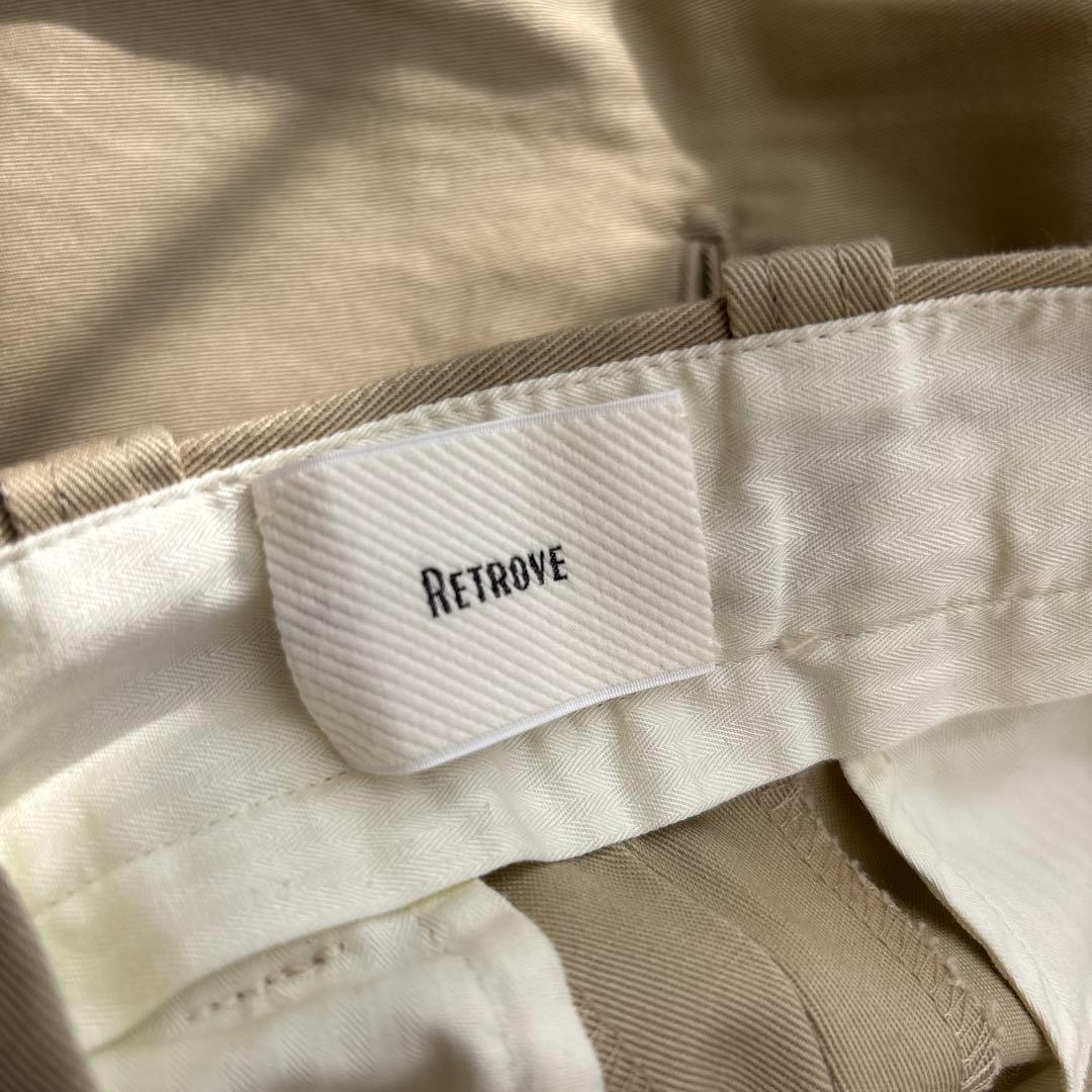 今期2025/タグ付き新品/L'Appartement ワイドチノパンツ