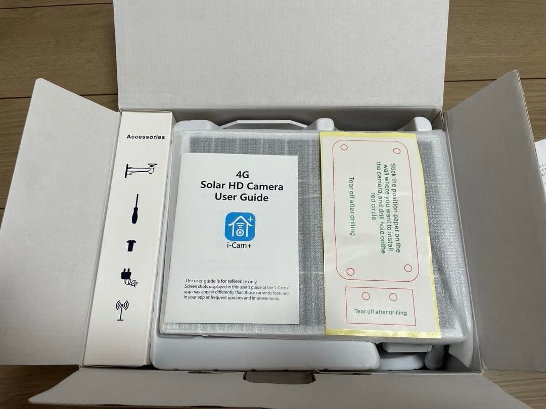 防犯カメラ4G simカード版wifi不要　Alert PTZ Camera美品