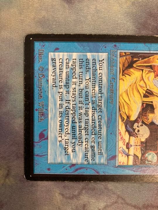 β ベータ　支配魔法　control magic 1枚　プレイド　LEB