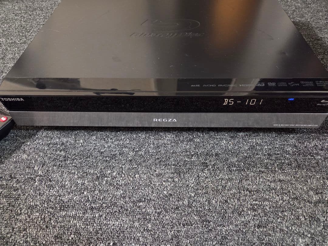 REGZA ブルーレイレコーダーDBR-Z150HDD1TB W録画対応
