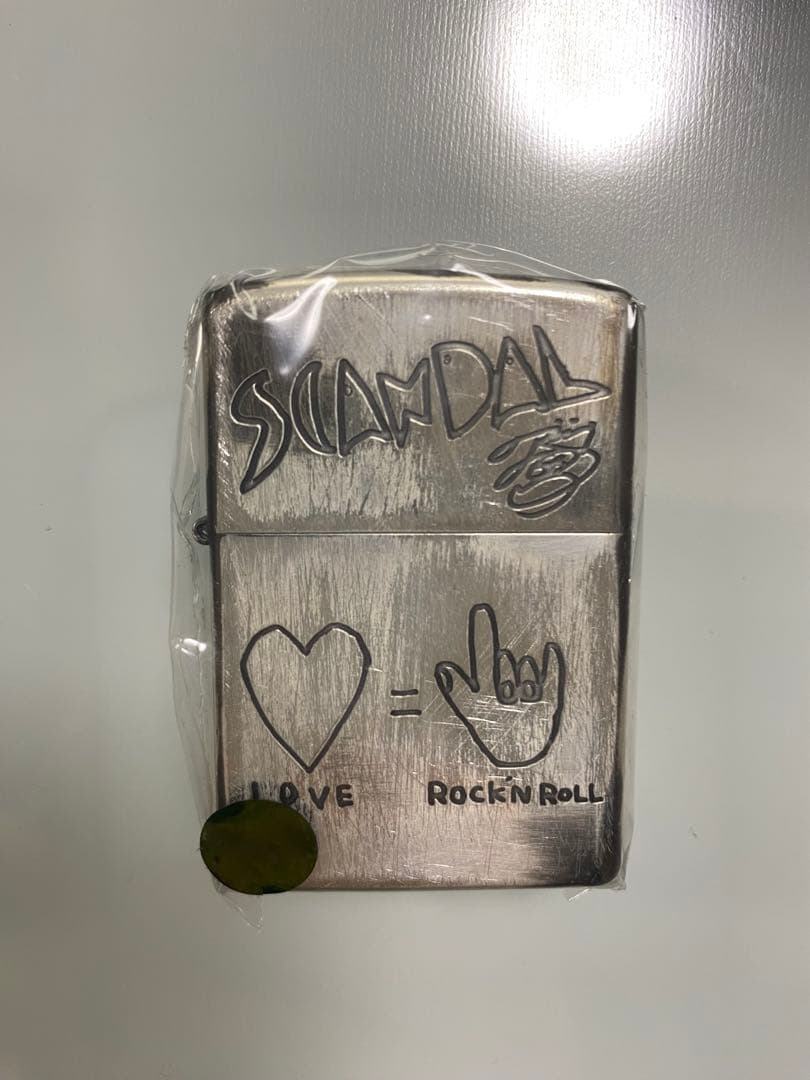 SCANDAL ZIPPO 受注生産限定品 【新品未使用品】と￼付録の写真集￼