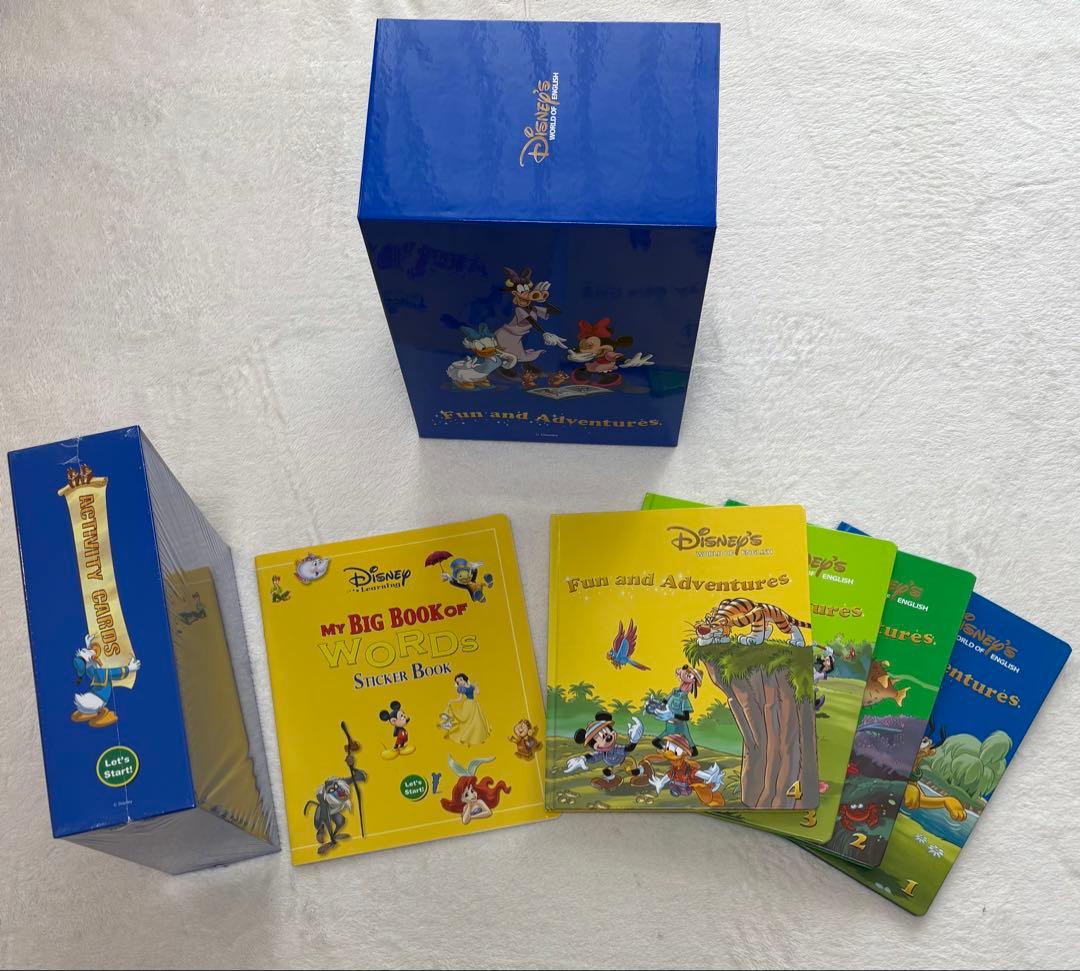 ディズニー World of English マジックペン DVDメイト他セット