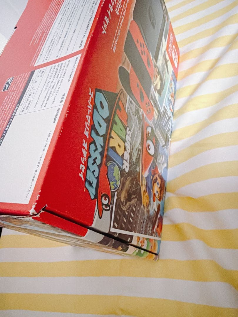 希少未対策品！新品未使用！Nintendo Switchスーパーマリオオデッセイ