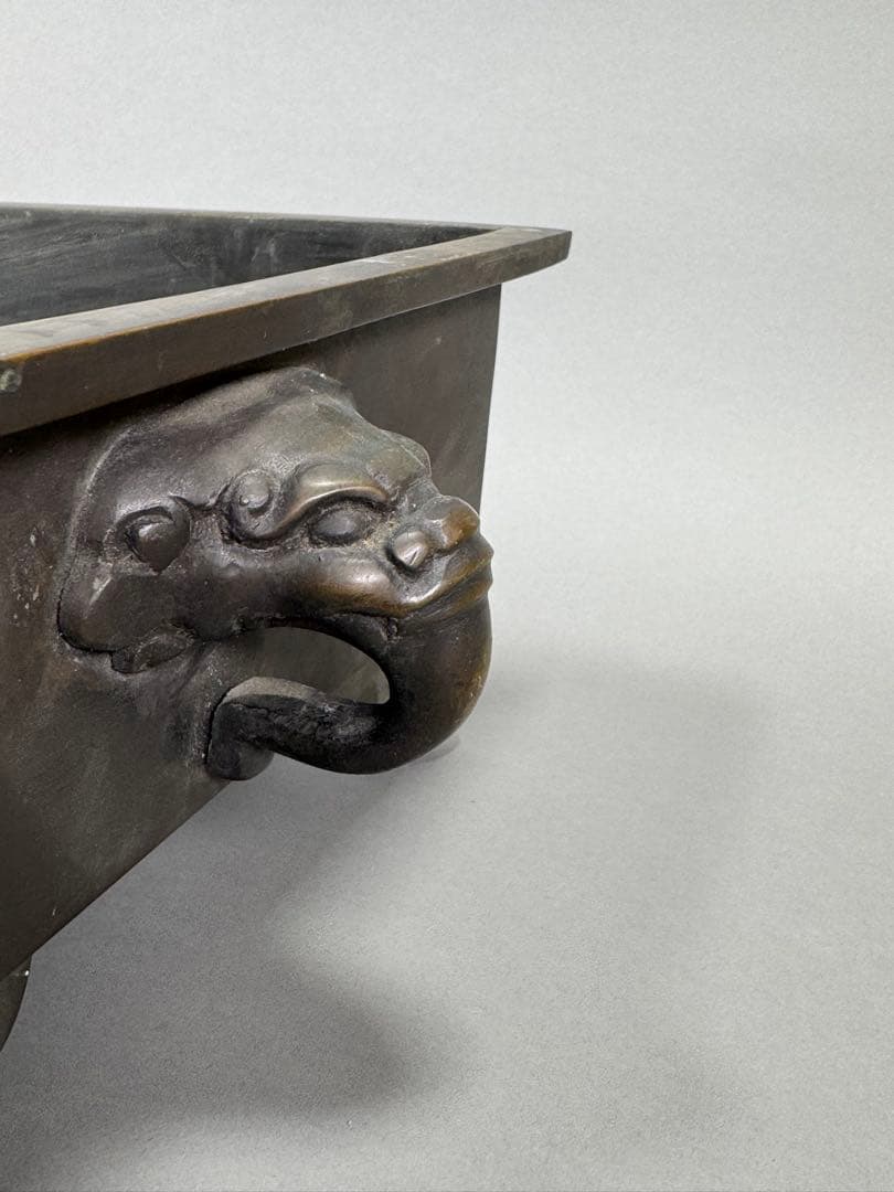 銅水盤　いけばな　池坊　古流　小原流　銅製華道具　重さ6.3kg 水漏れなし