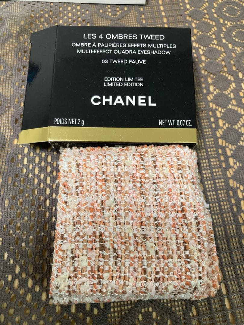 [新品未使用]シャネル　アイシャドウ　ツイードフォーヴ03