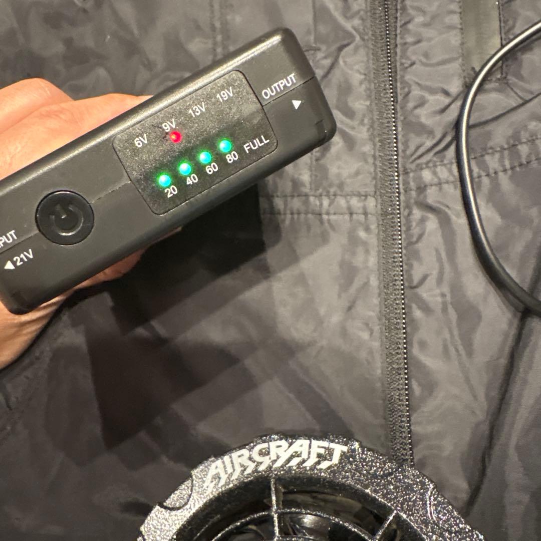 BURTLE 空調服　ファン・バッテリー付き