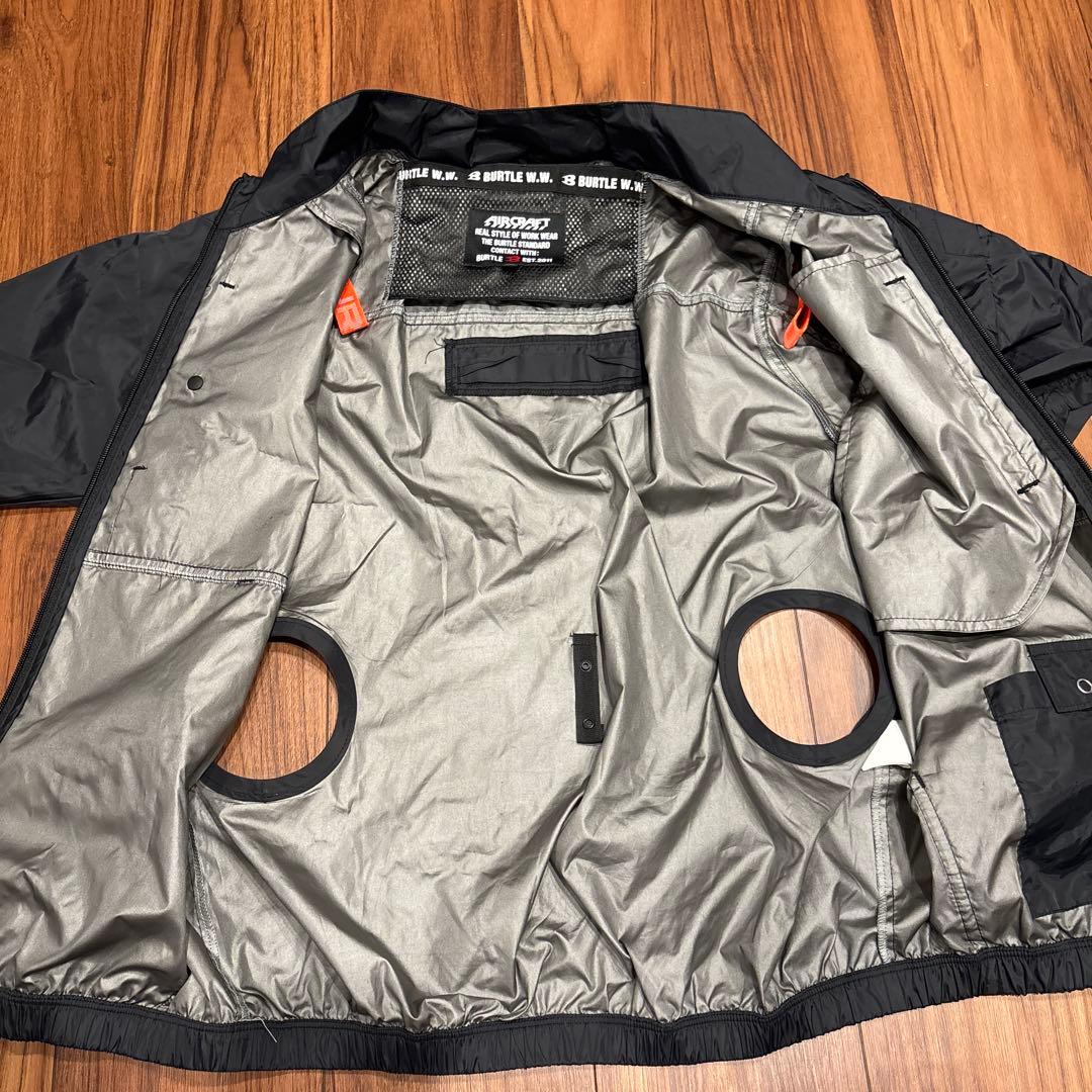 BURTLE 空調服　ファン・バッテリー付き
