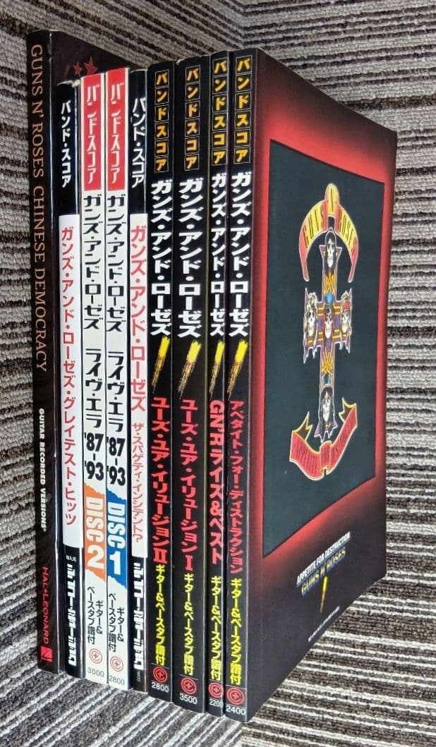 ガンズ・アンド・ローゼズ 楽譜 GUNS N' ROSES スコア