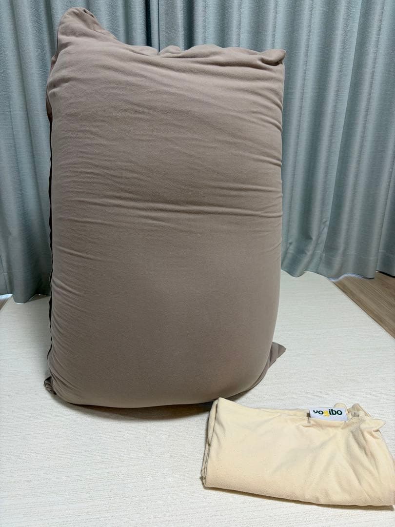 ヨギボー　ヨギボーマックス　ライトグレー　替えカバー付き